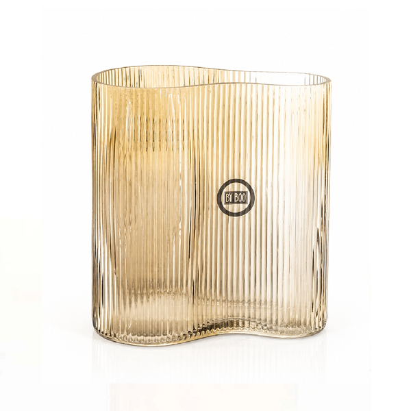 By-Boo Riba Brown Vase - Two Different Heights