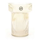 By-Boo Riba Ribbed Glass Vase – Grey or Brown