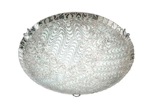 Nino Germany Lights Mosaic Glass Ceiling Lamp - in Silver or Gold
