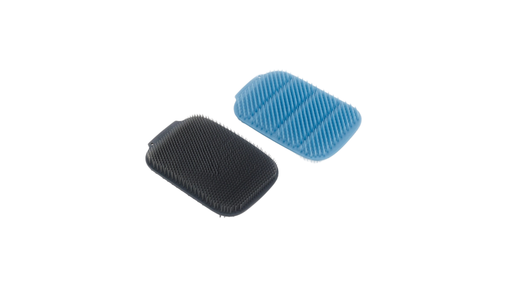 Scrubber Set CleanTech Blue Gray (2-Piece) By Joseph Joseph