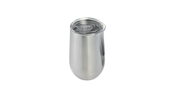Gray dental tool on a white background