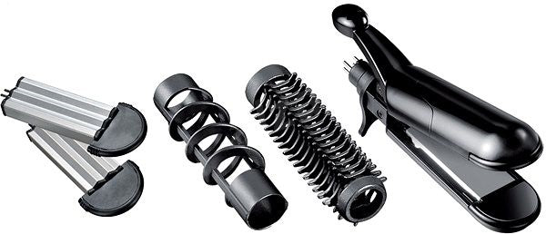 Remington Multistyle Interchangeable Styler – Curl, Straighten, Crimp & Wave Hair Tool