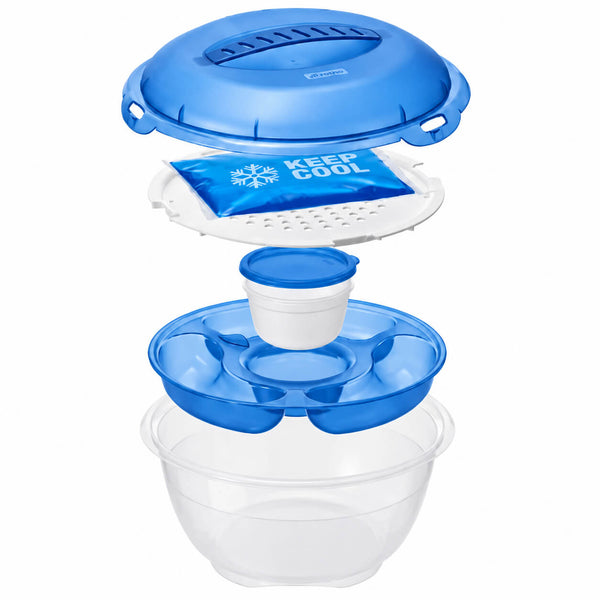 Rotho Cool & Fresh Salad To Go Container 3L