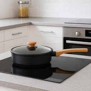 Sabatier Terra Skillet with Lid – 24 cm