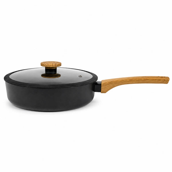 Sabatier Terra Skillet with Lid – 24 cm