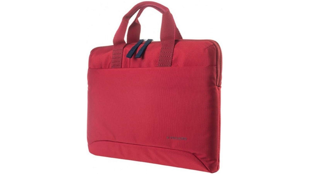 TUCANO Smilza 15.6" Slim Laptop Red Case – Shockproof Sleeve with Strap