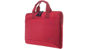 TUCANO Smilza 15.6" Slim Laptop Red Case – Shockproof Sleeve with Strap