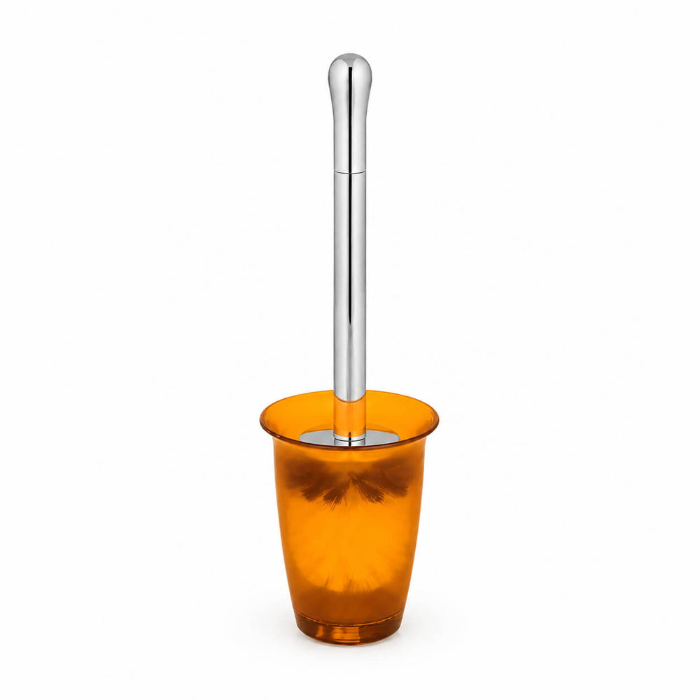 Spirella Toronto Toilet Brush with Holder – Orange 11.5×38.5cm