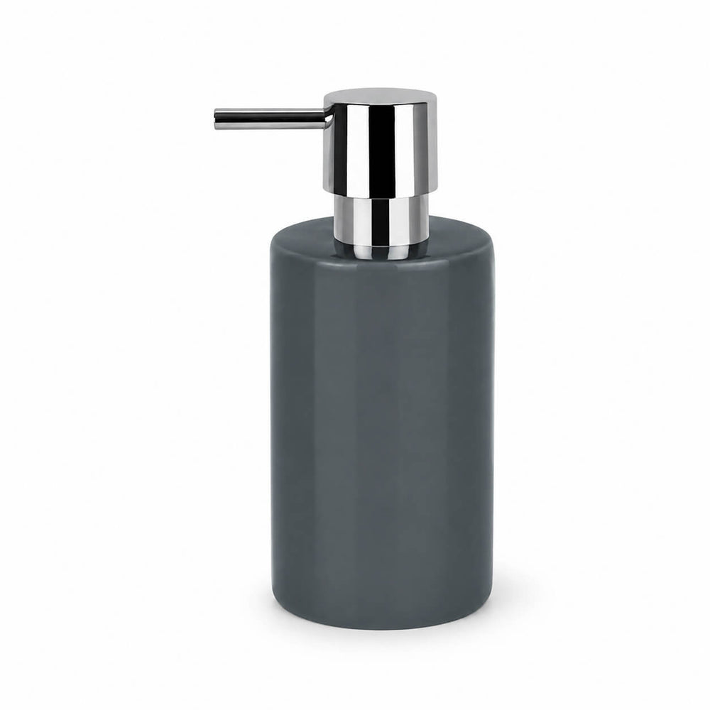 Spirella Tube Ceramic Soap Dispenser – Dark Grey 300ml