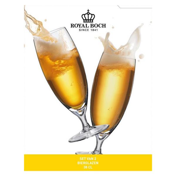 Royal Boch Beer Glasses 0.38L (Set of 2)