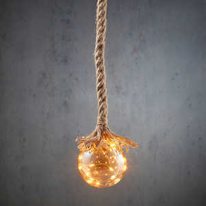 Luca Lighting Deco LED Light Ball with Rope