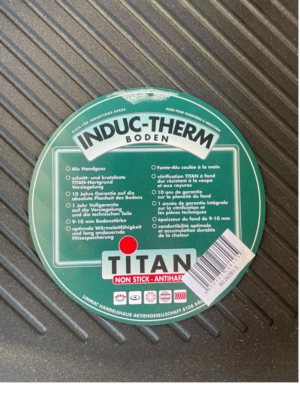 Induc-therm Square Titan Pan - 30cm