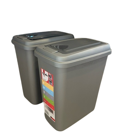 Rotho Sundis Push-to-Open 30 L Trash Can