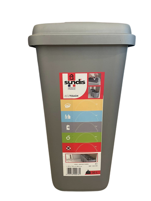 Rotho Sundis Push-to-Open 30 L Trash Can