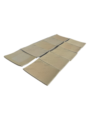 FormFlex Sanding Mats - 115 x 140 x 5mm - 10 pieces- made in Germany
