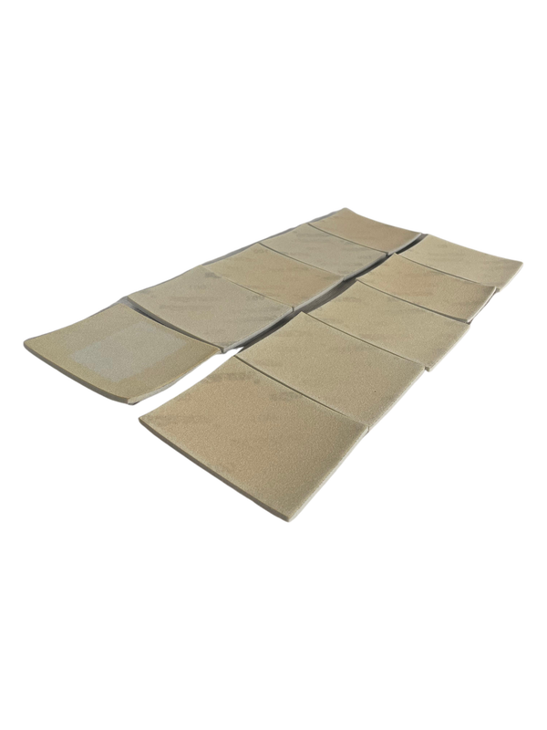FormFlex Sanding Mats - 115 x 140 x 5mm - 10 pieces- made in Germany