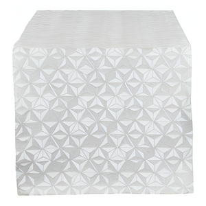 Holiday Elegance - Runner Silver & White
