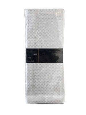 White&Silver Dots Decorative Table Runner