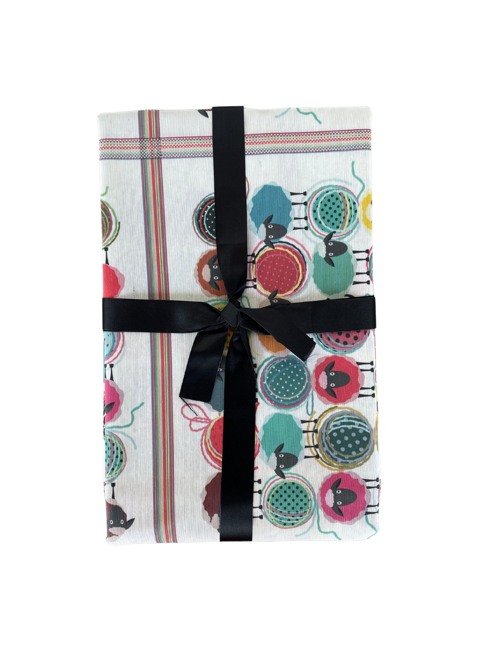 Tablecloth with Sheep Design - 138x180 cm