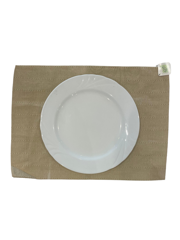 Table Placements Beige Set of 2 - 33x45cm