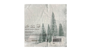 Christmas Napkins Light Green Christmas Tree