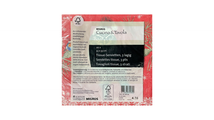 Christmas Napkins Red Owl