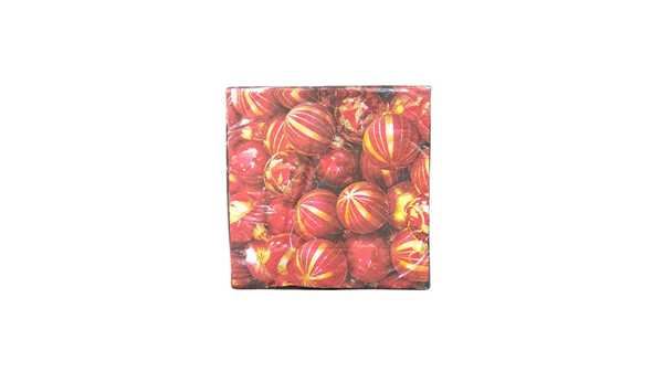 Red Ornaments Christmas Napkins
