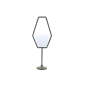 By-Boo Vanity-Three Metal & Glass Standing Mirror