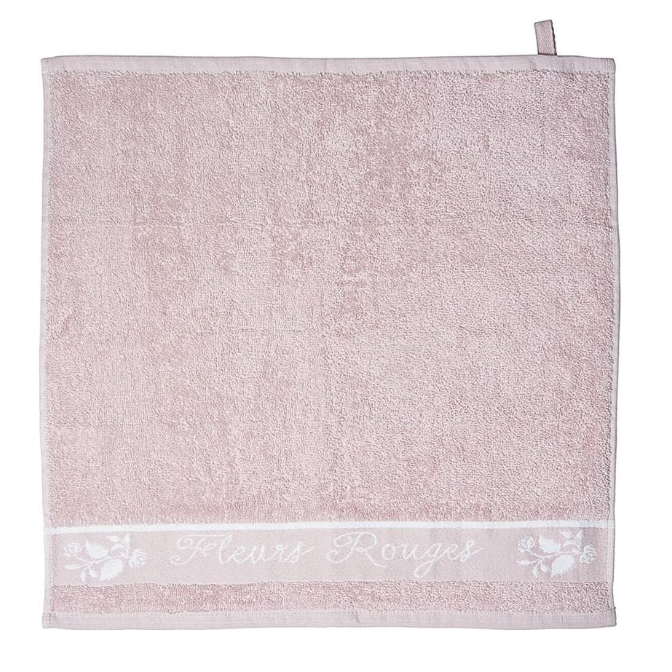 Royal Boch Fleurs Rouges Kitchen Towel in Pink