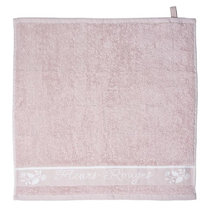 Royal Boch Fleurs Rouges Kitchen Towel in Pink