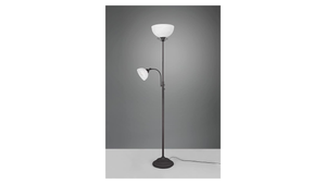 Black Steel Floor Lamp by Reality (displayed item)