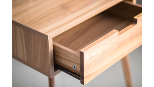 Wenko Acina FSC Wood Side Table – Scandinavian Nightstand with Drawer