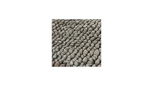 Brown Knotted Rug Aquanova 70x120cm