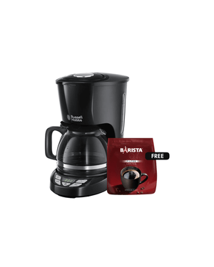 Russell Hobbs Coffee Maker + Barista Ground American Coffee 350 gr