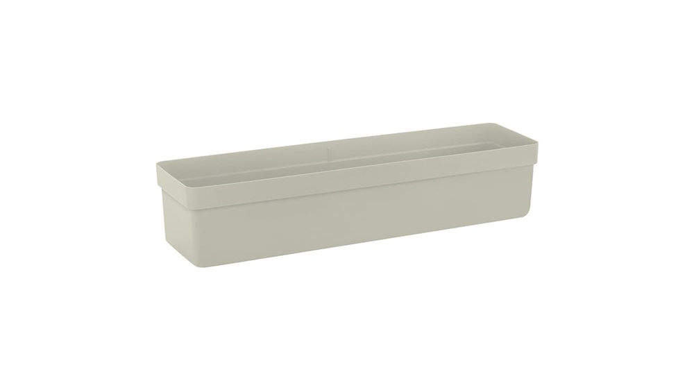 Emsa 517530 Flower Pot -75 x 20 x 16 cm - Silk Grey