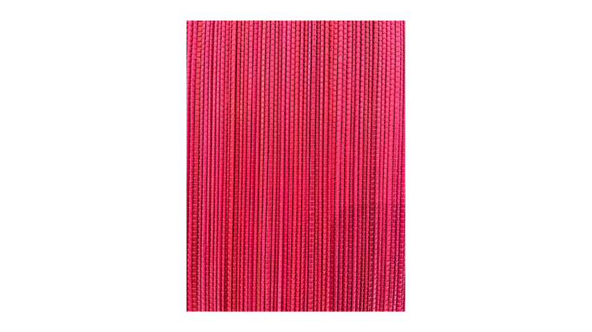 Bamboo Red Table Placement - 33x45cm