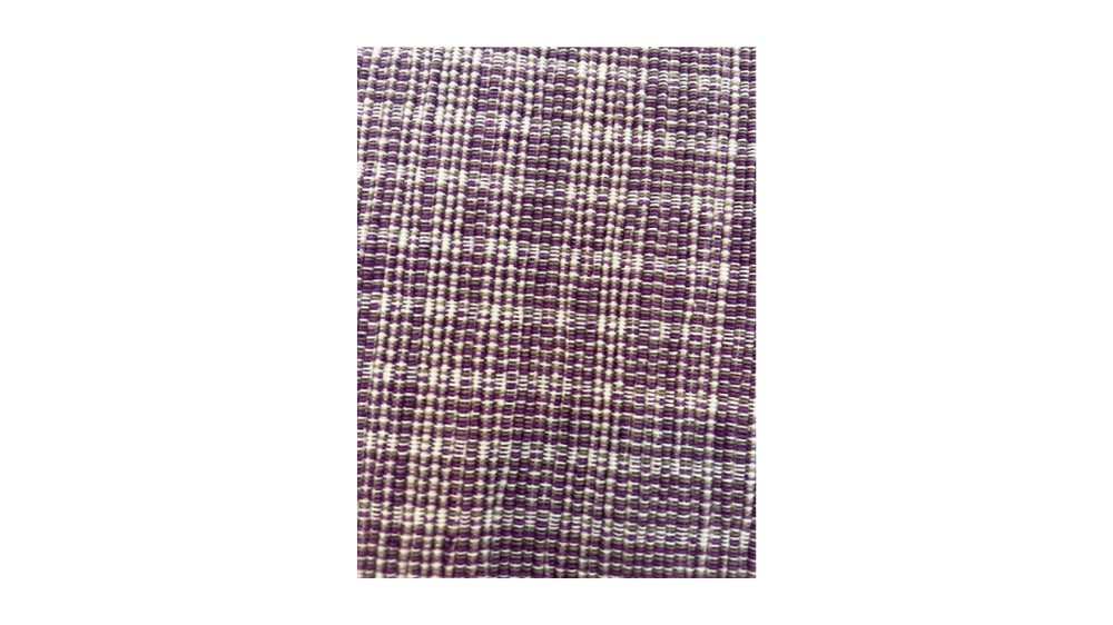 Set of 4 Purple and White Table Placement - 33x48cm