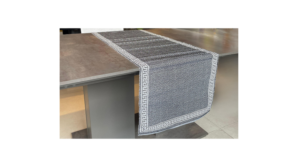 Table Runner Black and White