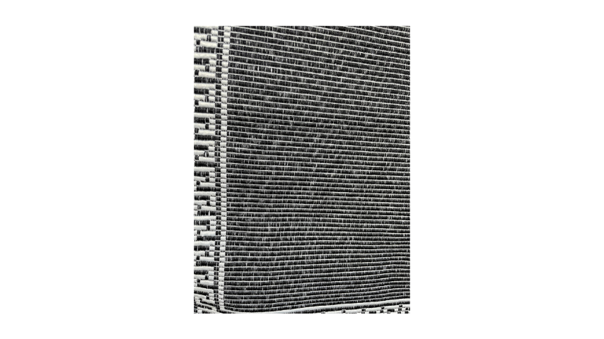 Table Runner Black and White