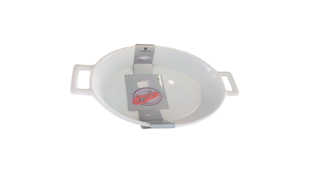 Gratin dish white by Stronghold