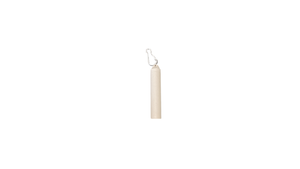 set straw + cleaning brush KLARAN natural 12.5x2.3