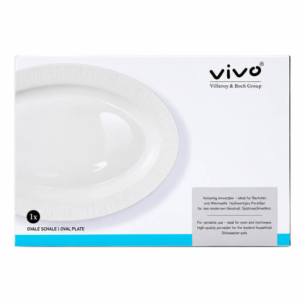 Villeroy & Boch Oval White Plate