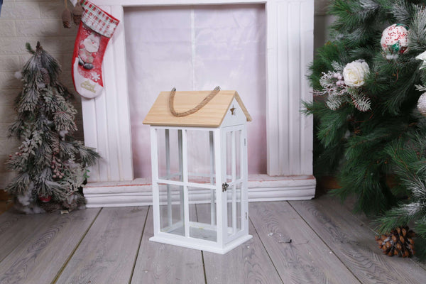 Christmas House Lantern - 35 cm