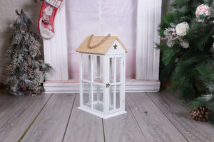 Christmas House Lantern - 35 cm