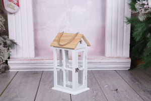 Christmas House Lantern - 35 cm