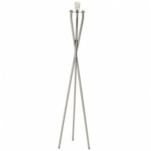 Modern Tripod Floor Lamp with Fabric Lampshade