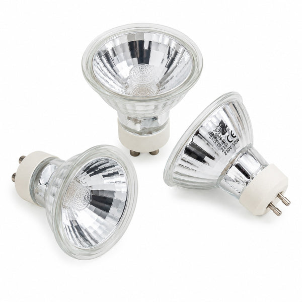 Migros Classic GU10 Halogen Reflector Bulb 50W 230V – Pack of 3