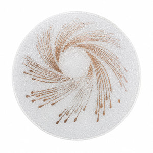 Nino Decorative Glass Flush Ceiling Light