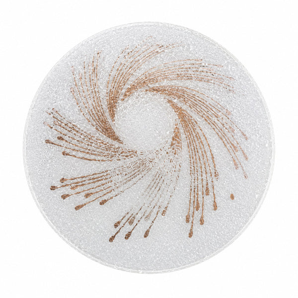 Nino Decorative Glass Flush Ceiling Light
