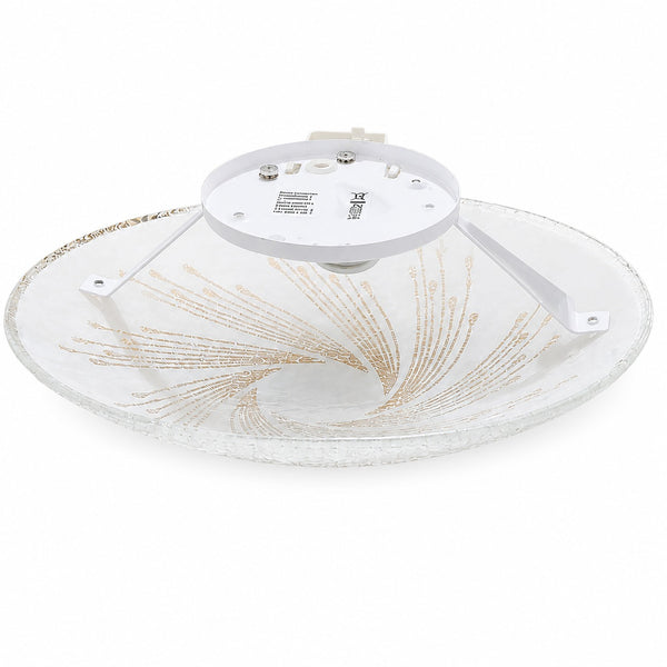 Nino Decorative Glass Flush Ceiling Light